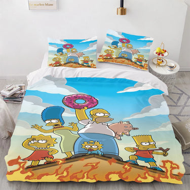 Housse de Couette Les Simpsons 2 personnes